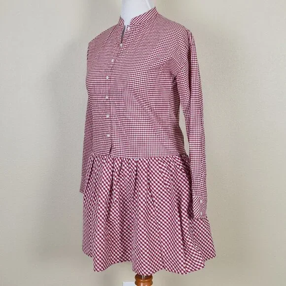 August Morgan by Kate Hersch Gingham Plaid Dress - Picture 4 of 8